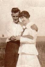 Leo and Bessie (Elizabeth) Dad's Parents 2